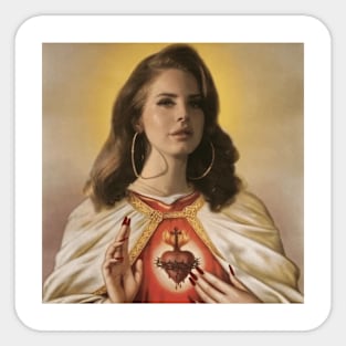 Lana del rey as Jesus Sticker